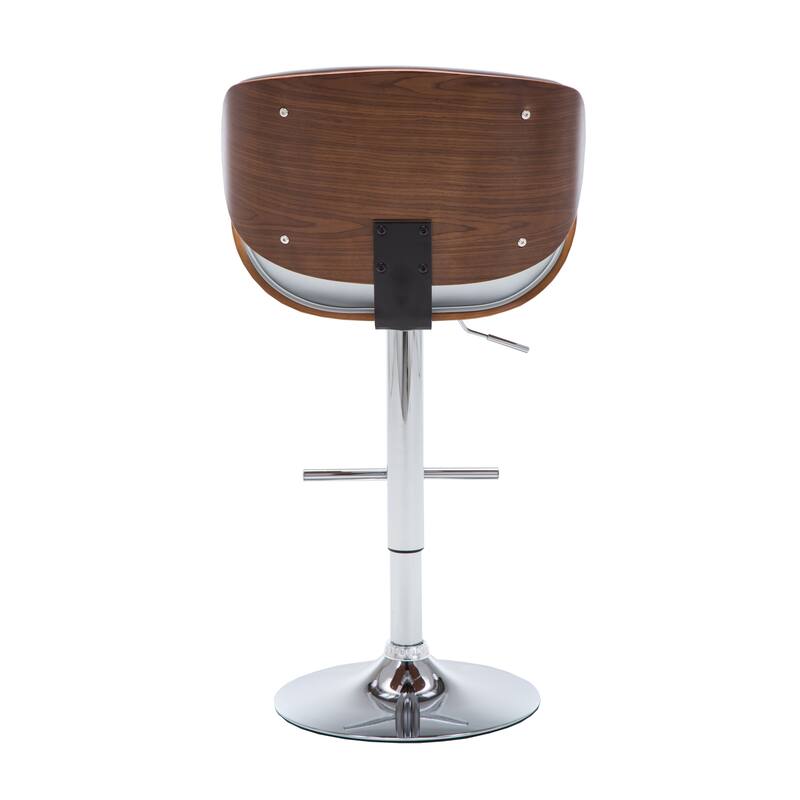 Carson Carrington Taennaes Adjustable Swivel Barstool (Set of 3)