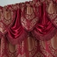 preview thumbnail 2 of 30, Gracewood Hollow Mabanckou Textured Jacquard Single Rod Pocket Curtain Panel w/ Attached Valance (54 x 84) - 54 x 84 in.