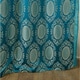 preview thumbnail 18 of 30, Gracewood Hollow Mabanckou Textured Jacquard Single Rod Pocket Curtain Panel w/ Attached Valance (54 x 84) - 54 x 84 in.