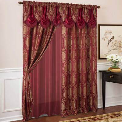 Buy Light Filtering Damask Curtains Drapes Online At Overstock