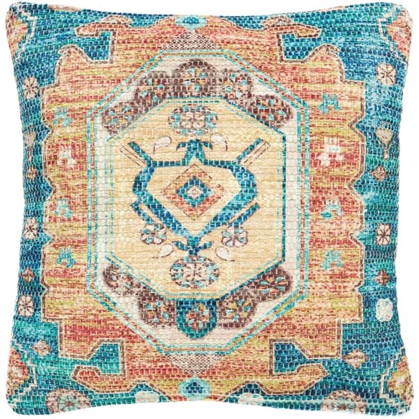 Shop Deary Persian Medallion 18 Inch Throw Pillow Cover On Sale