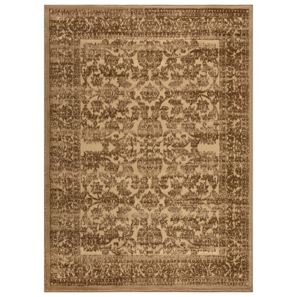 Bella Collection Traditional Floral Area Rug