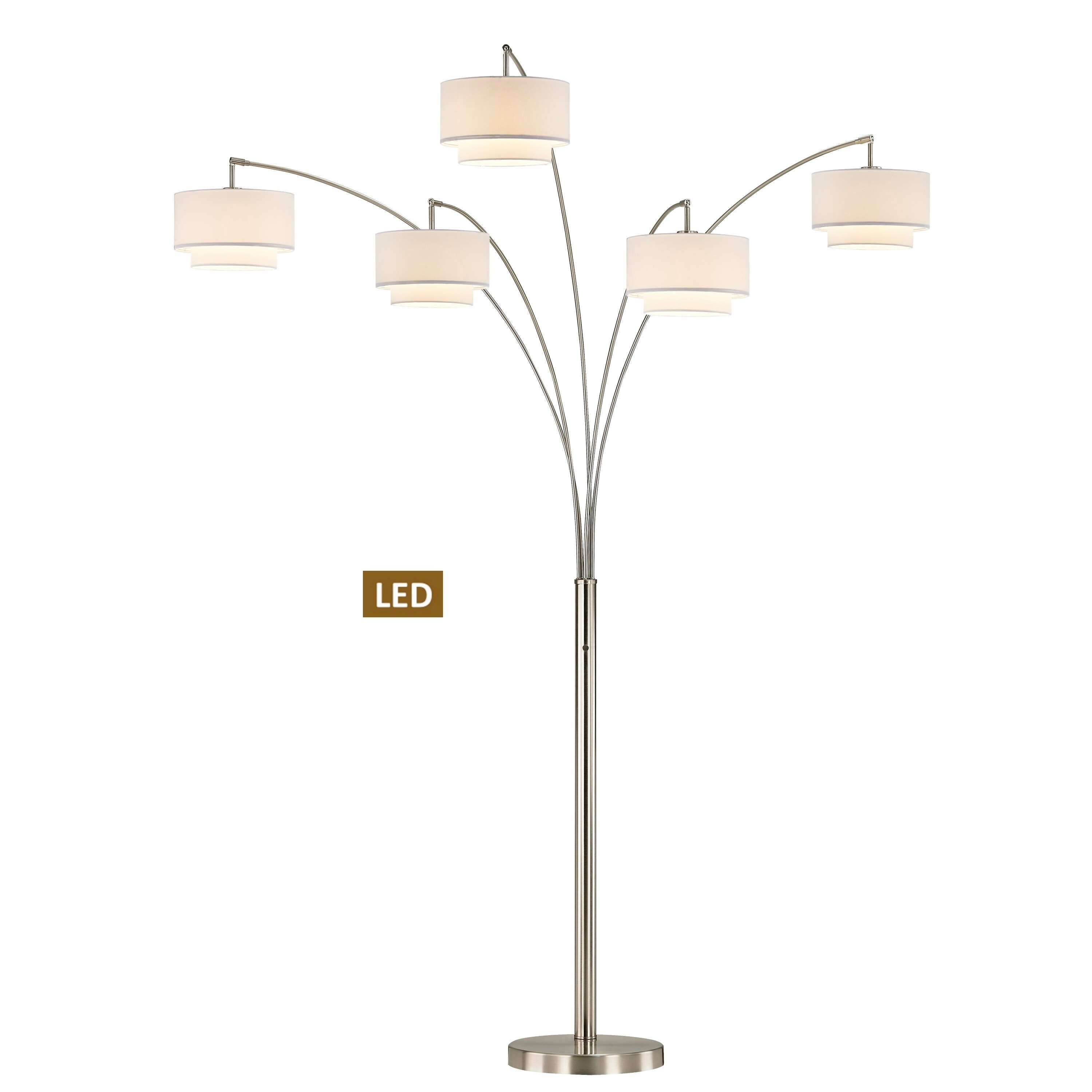 arched tree floor lamp