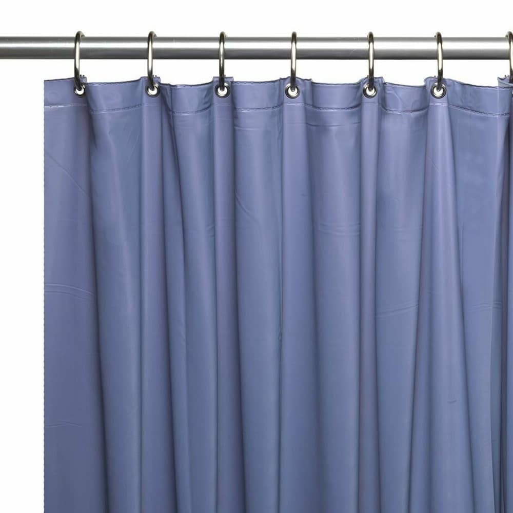 Hotel Grade Heavy Duty Polyester Shower Curtain Slate 72" x 72" Bed