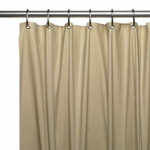 Shop Hotel Grade Heavy Duty Polyester Shower Curtain Khaki 72" x 72
