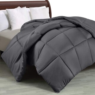 Queen Comforter Duvet Insert White - Quilted Comforter with Corner