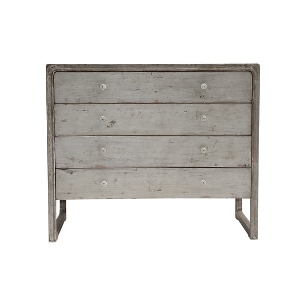 Shop Lily S Living Reclaimed Wood Peking Side Table With 4 Drawers