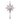 11" Lighted Clear 8 Point Star of Bethlehem Christmas Tree Topper - Multicolor Lights - 11