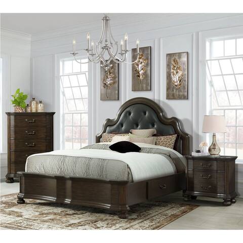 Copper Grove Auldyn 3-piece Bedroom Set with 2-drawer Platform Storage Bed