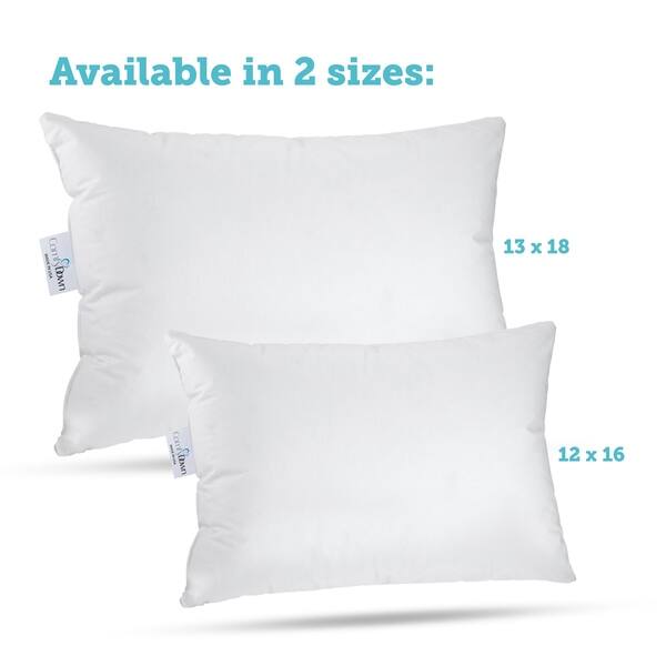 Shop Comfydown Travel Pillow Filled With 800 Fp Goose Down 300