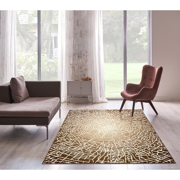 Bella Collection Contemporary Abstract Area Rug