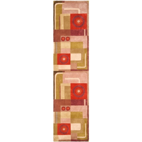 Safavieh Handmade Rodeo Drive Niang Mid-Century Modern Abstract Wool Rug. Opens flyout.