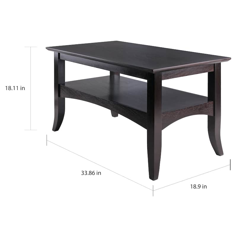 Copper Grove Seiyun Coffee Brown Coffee Table