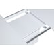 preview thumbnail 7 of 6, Somette Richard White and Stainless Steel 2-Piece Dining Set