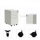 Superday 3- drawer  Rolling Metal Locking File Cabinet(B) - Thumbnail 9