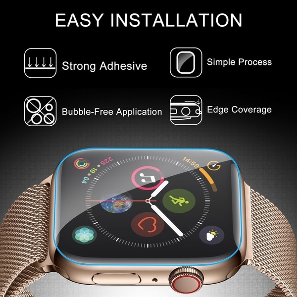 clear apple watch screen protector