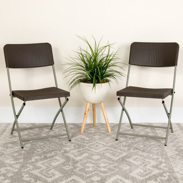 brown folding chairs for sale