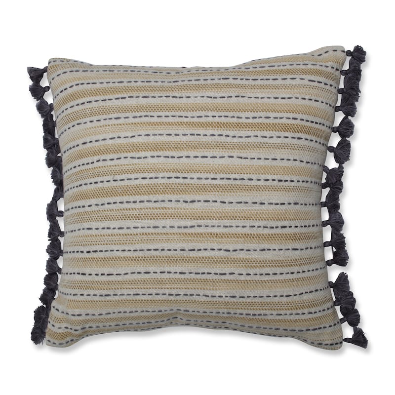 Pillow Perfect Ombre Coastal Stripe 16.5-inch Throw Pillow