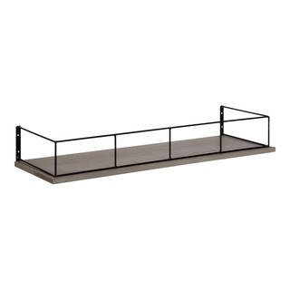 Kate and Laurel Benbrook Modern Shelf - 24x8