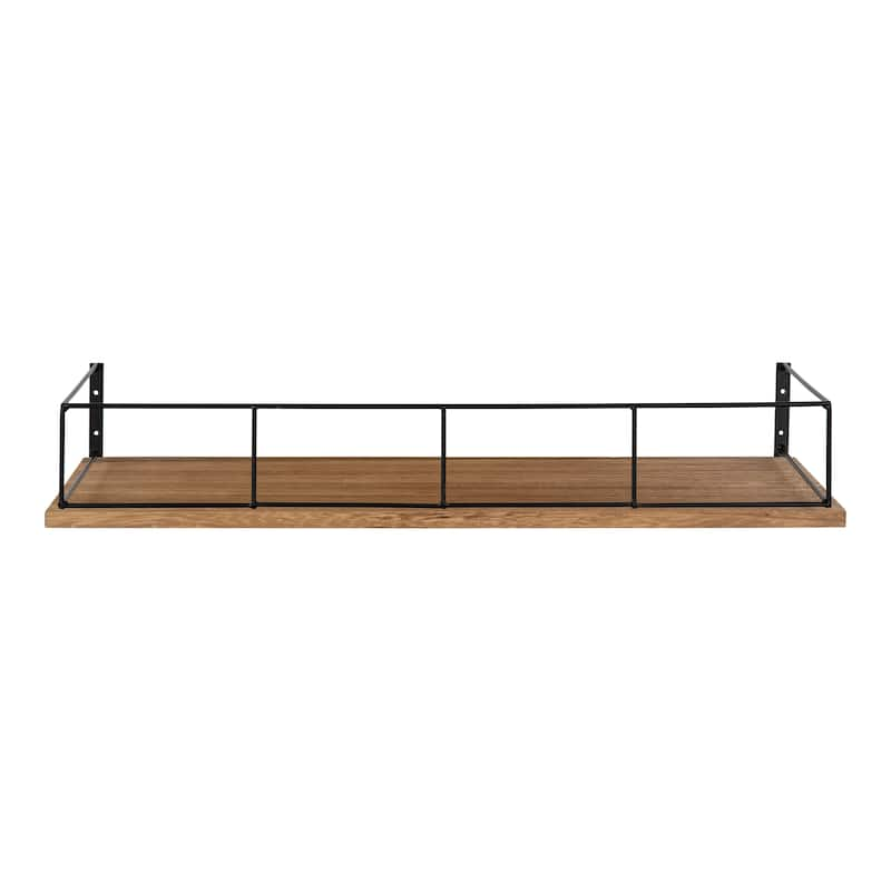 Kate and Laurel Benbrook Modern Shelf - 24x8