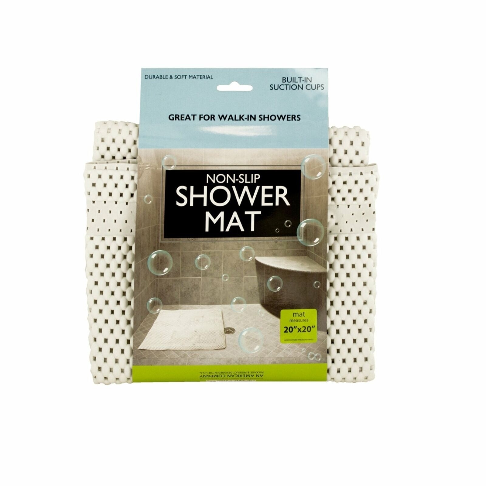 rubber shower mats with suction cups