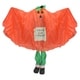 preview thumbnail 5 of 4, Set of 3 Ghost Pumpkin and Bat Standing Halloween Kid Figures 36"