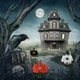 preview thumbnail 2 of 4, Set of 3 Ghost Pumpkin and Bat Standing Halloween Kid Figures 36"