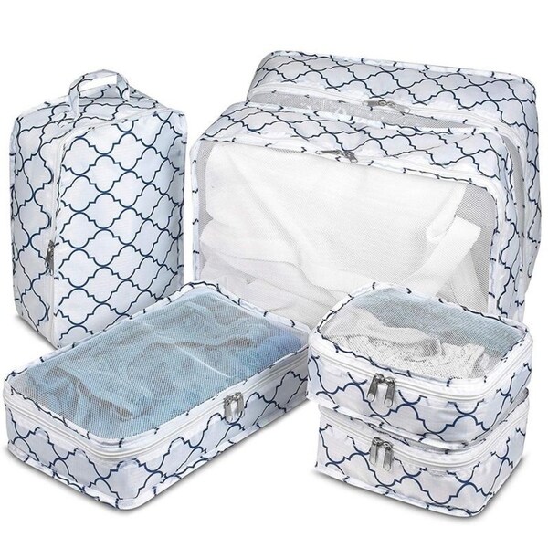 6 piece packing cubes