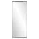 preview thumbnail 1 of 6, Allan Andrews Silver Framed Full Length Steele Mirror - 30 x 72 30 x 72