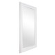 preview thumbnail 4 of 7, Allan Andrews Countess White Wood Oversized 48 x 96 inch Framed Mirror - 48 x 96