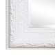 preview thumbnail 5 of 7, Allan Andrews Countess White Wood Oversized 48 x 96 inch Framed Mirror - 48 x 96