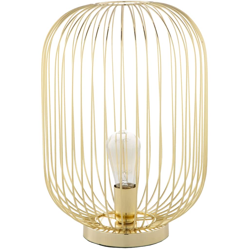 Jeddito Modern Bird Cage Table Lamp