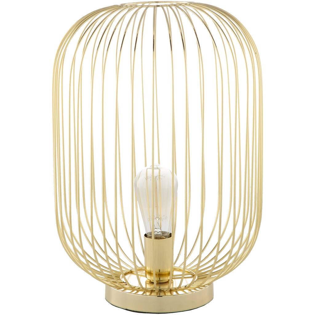 Jeddito Modern Bird Cage Table Lamp