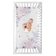 preview thumbnail 1 of 0, Sweet Jojo Designs Shabby Chic Floral Girl Photo Op Fitted Crib Sheet - Lavender Purple Pink and Grey Watercolor Rose Flower
