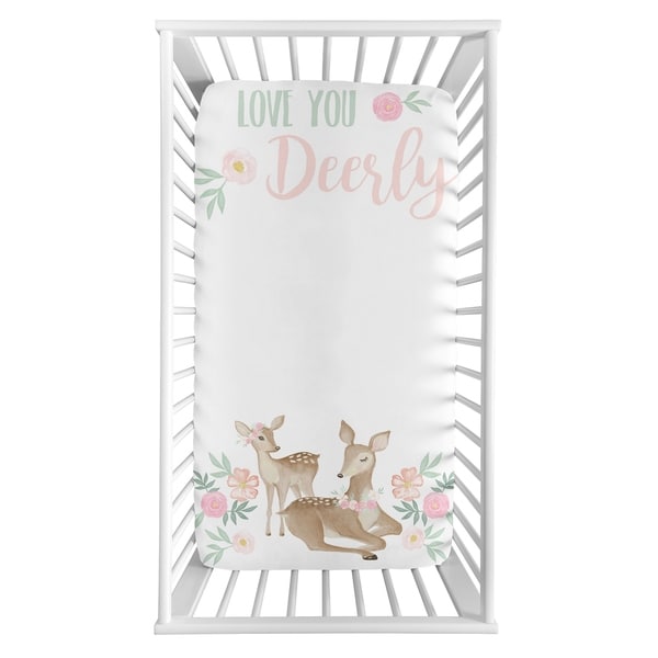You are so deerly loved crib sheet hot sale