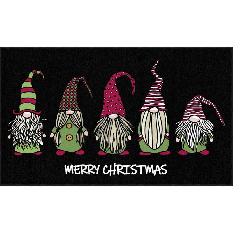 Mohawk Prismatic Christmas Gnomes Area Rug