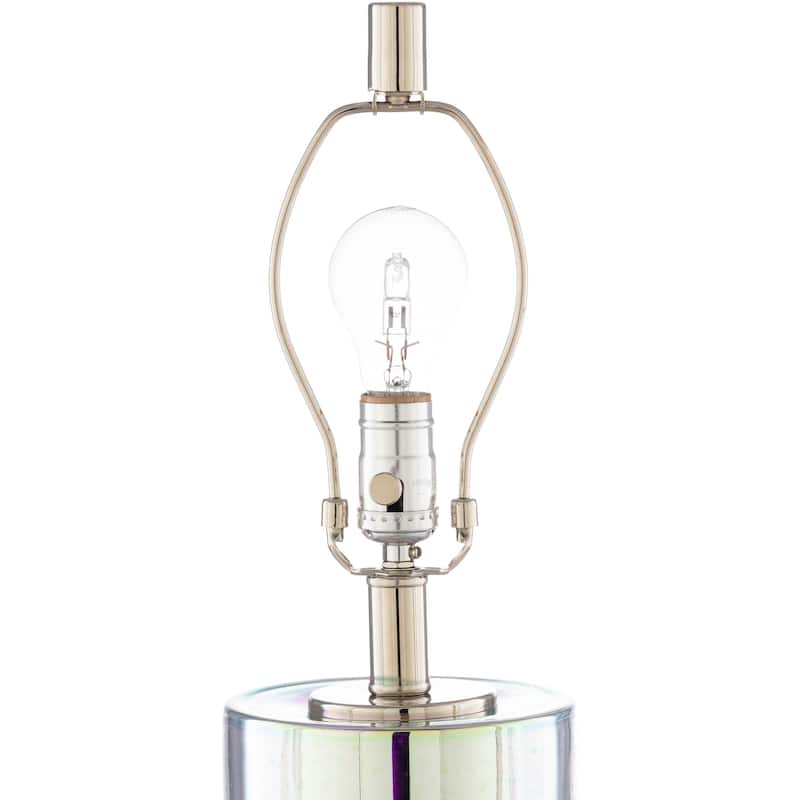Joppa Contemporary Metal Cylinder Table Lamp