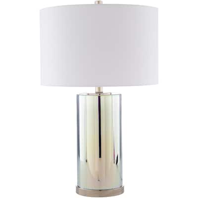 Joppa Contemporary Metal Cylinder Table Lamp