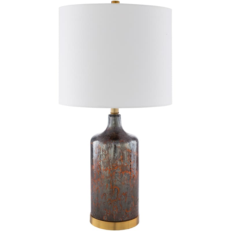 Livabliss Osprey Modern Mercury Glass Table Lamp