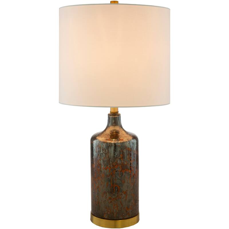 Livabliss Osprey Modern Mercury Glass Table Lamp