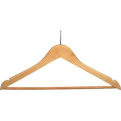 Flat Anti-Theft Clothes Hanger with P-Nail, Security Hangers for Retail and Hospitality