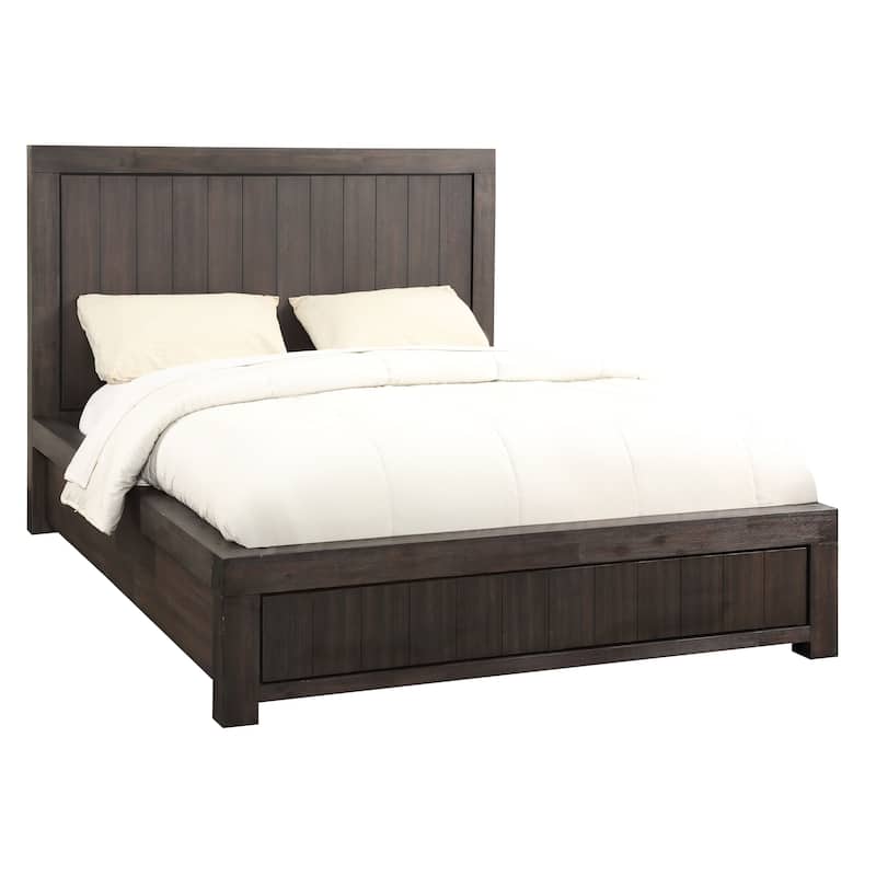 Carbon Loft Boa King-size Platform Bed in Basalt Grey