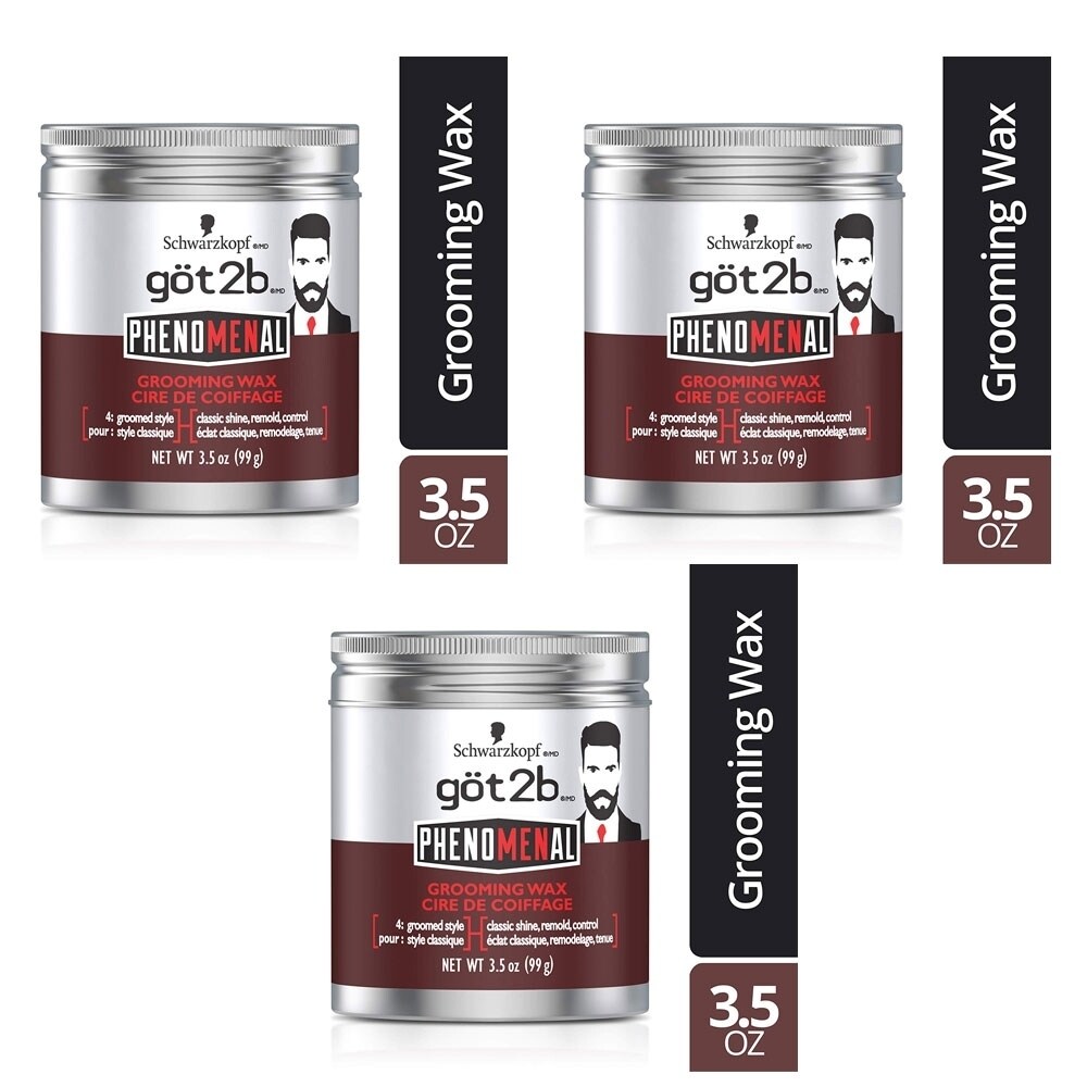 Shop 3 Pack Got2b Phenomenal Grooming Hair Wax 3 5 Ounce