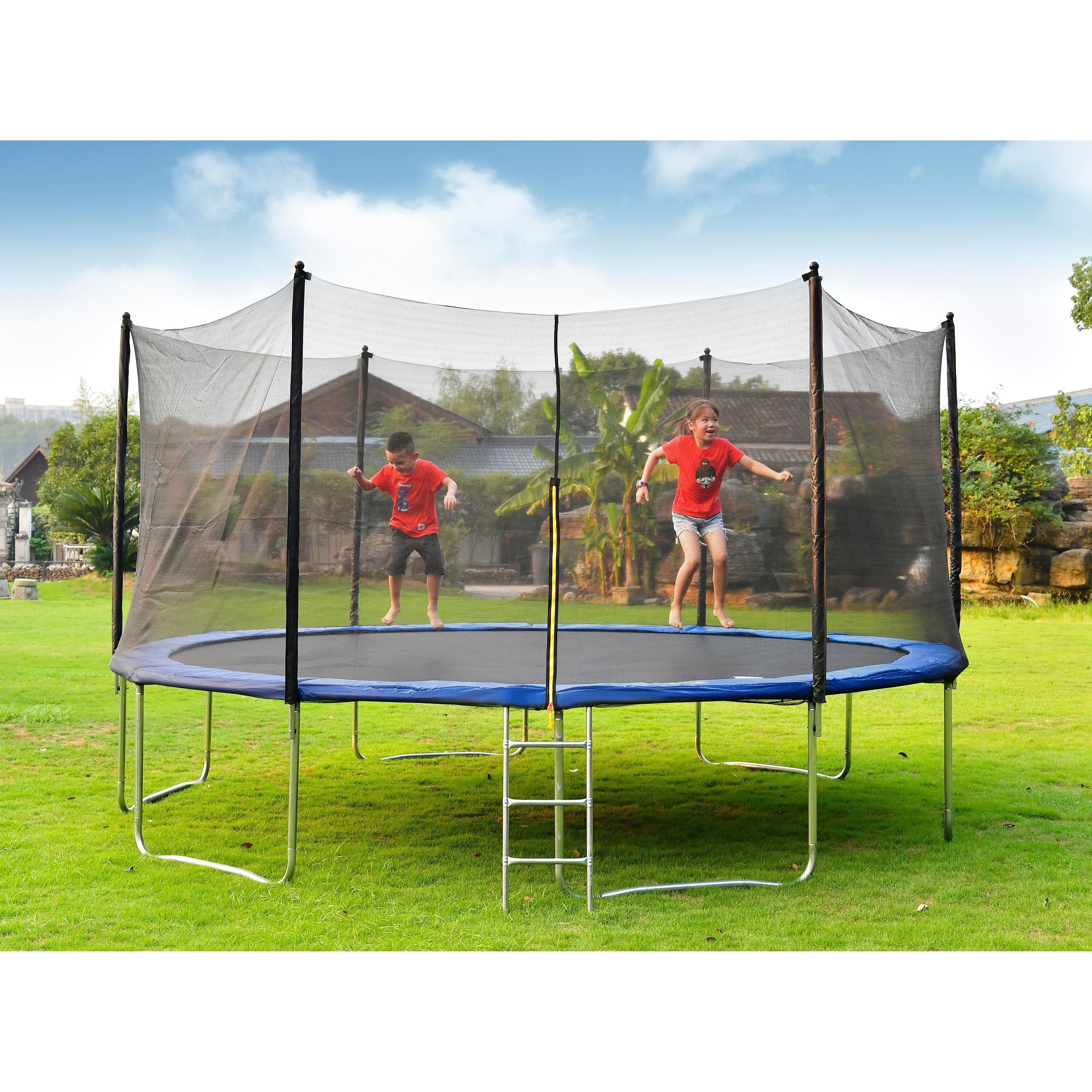 Merax 15 Ft Trampoline 15 Ft On Sale Overstock 29347612