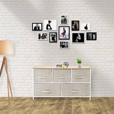 Living Room Unit Storage Cabinet with Drawers Simple TV Stand Chest of Drawers