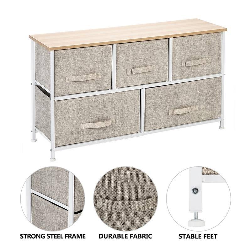 Living Room Unit Storage Cabinet with Drawers Simple TV Stand Chest of Drawers