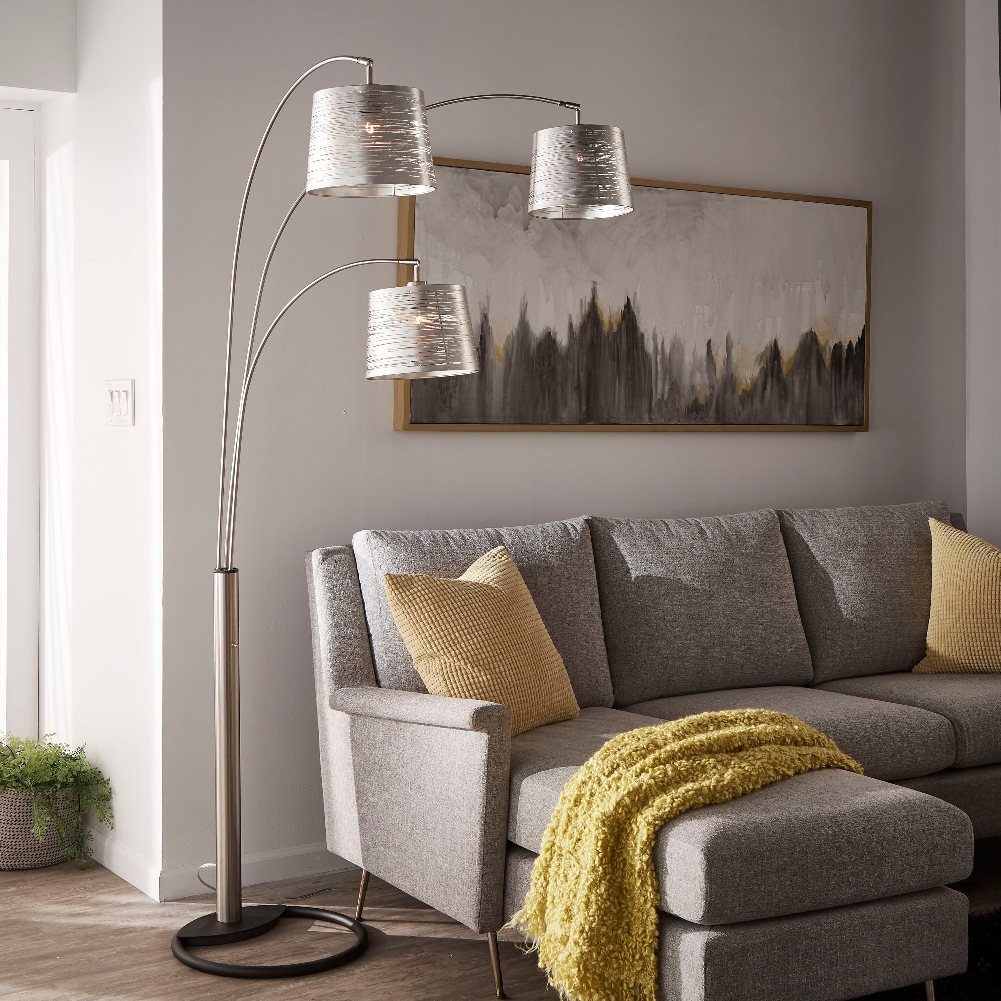 Jac 3 Light Tree Floor Lamp By Inspire Q Clic On Jac 3 Light Tree Floor Lamp By