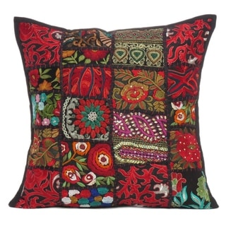 Handmade Solid Polydupion Pillow Cover Handmade Solid Polydupion Pillow Cover