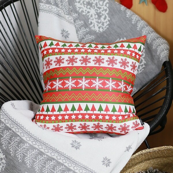 christmas snowflake pillows