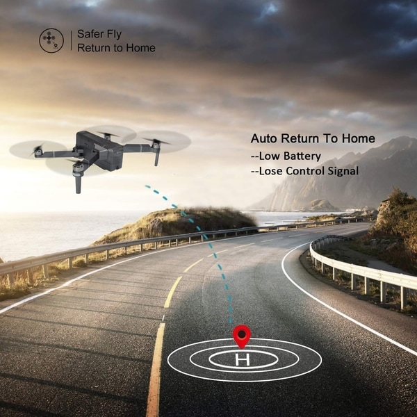 contixo f24 brushless foldable quadcopter drone
